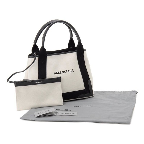 Balenciaga Blue Cabas S Tote Bag - Picture 5 of 7